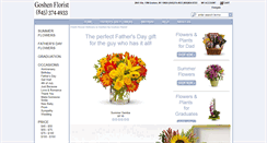 Desktop Screenshot of goshenflorist.org